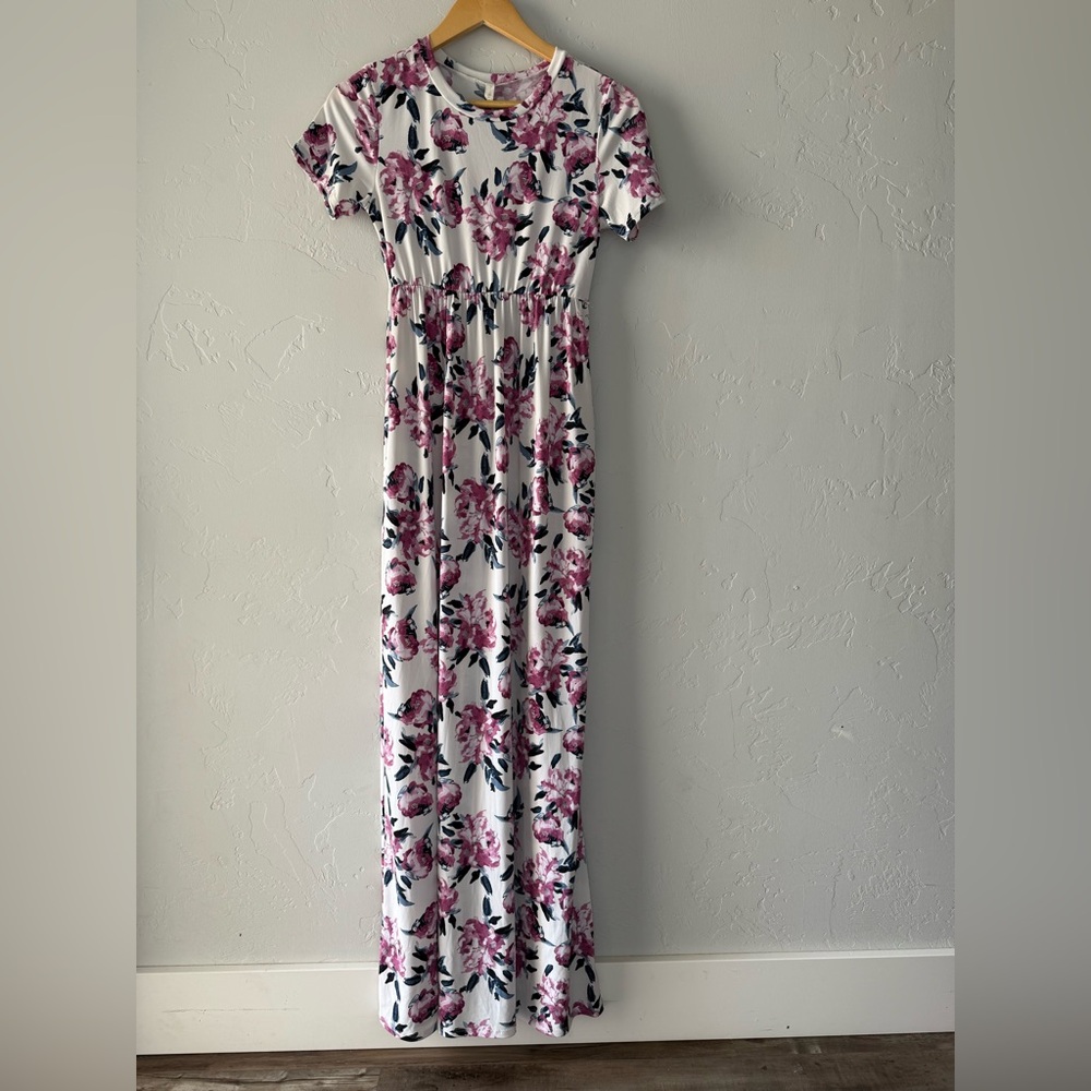 PinkBlush Maternity Floral Maxi Dress
